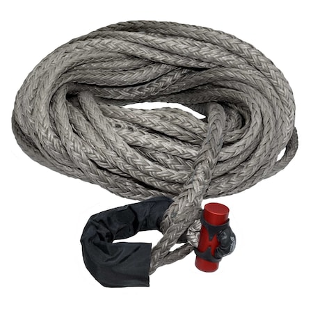 Lockjaw 5/8 in. x 100 ft. 16,933 lbs. WLL. LockJaw Synthetic Winch Line Extension w/Integrated Shackle 21-0625100